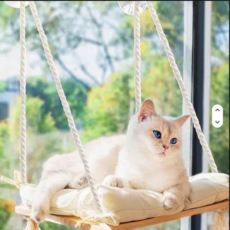 Secure Wooden Cat Window